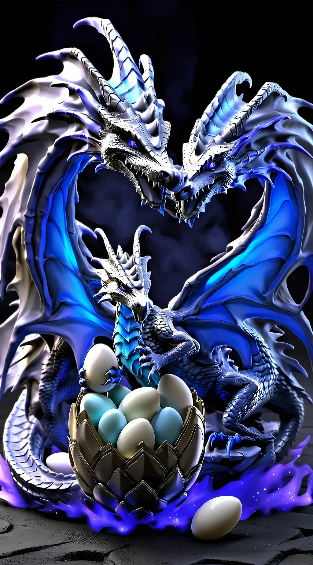 ai character: Royal dragonfamily background