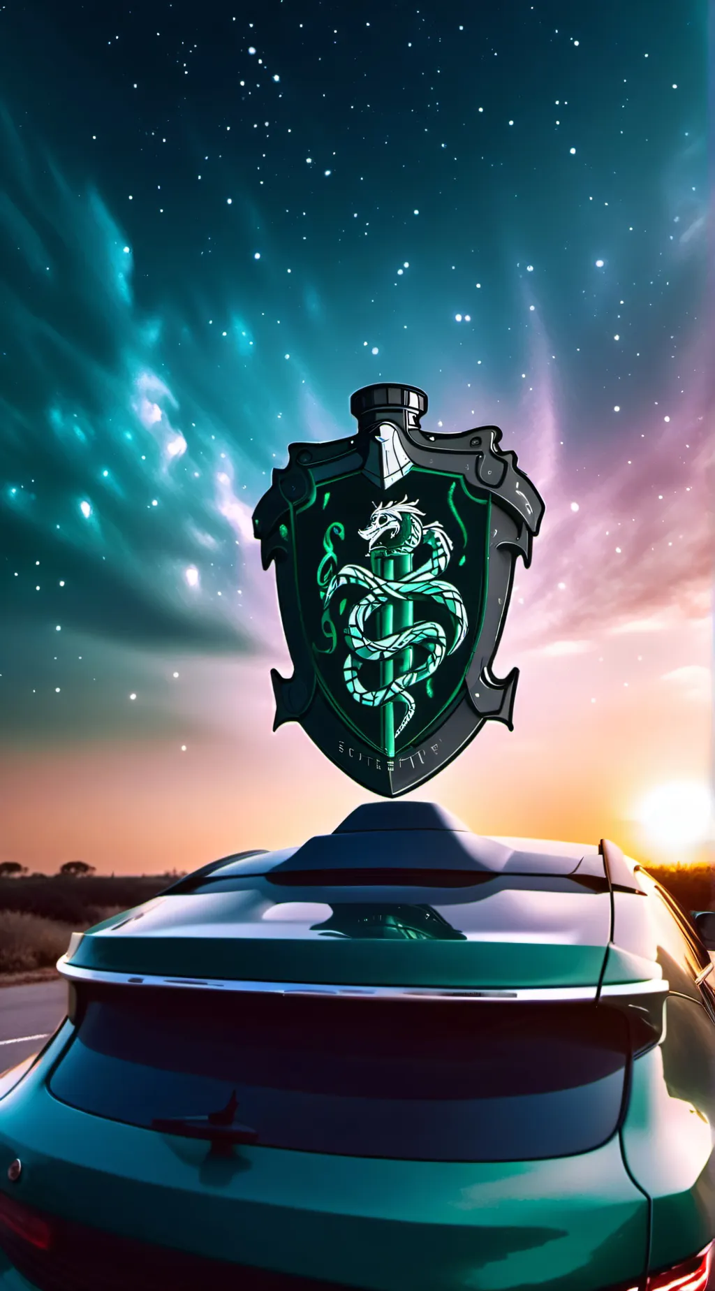 ai character: slytherin roadtrip background