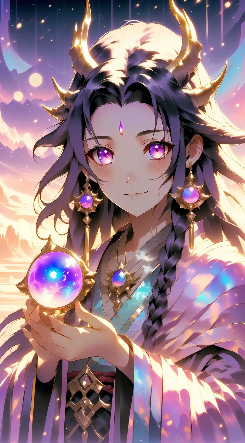 ai character: Shinobu  background