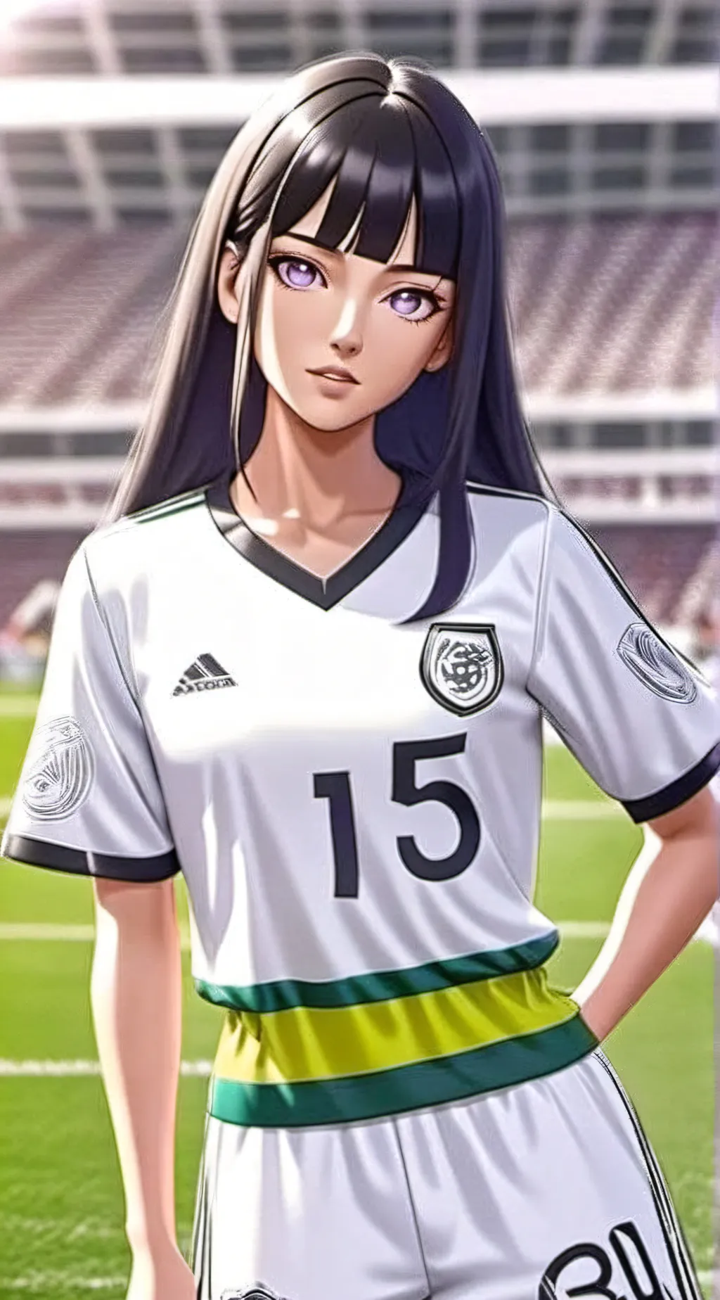 ai character: Hinata (soccer) background