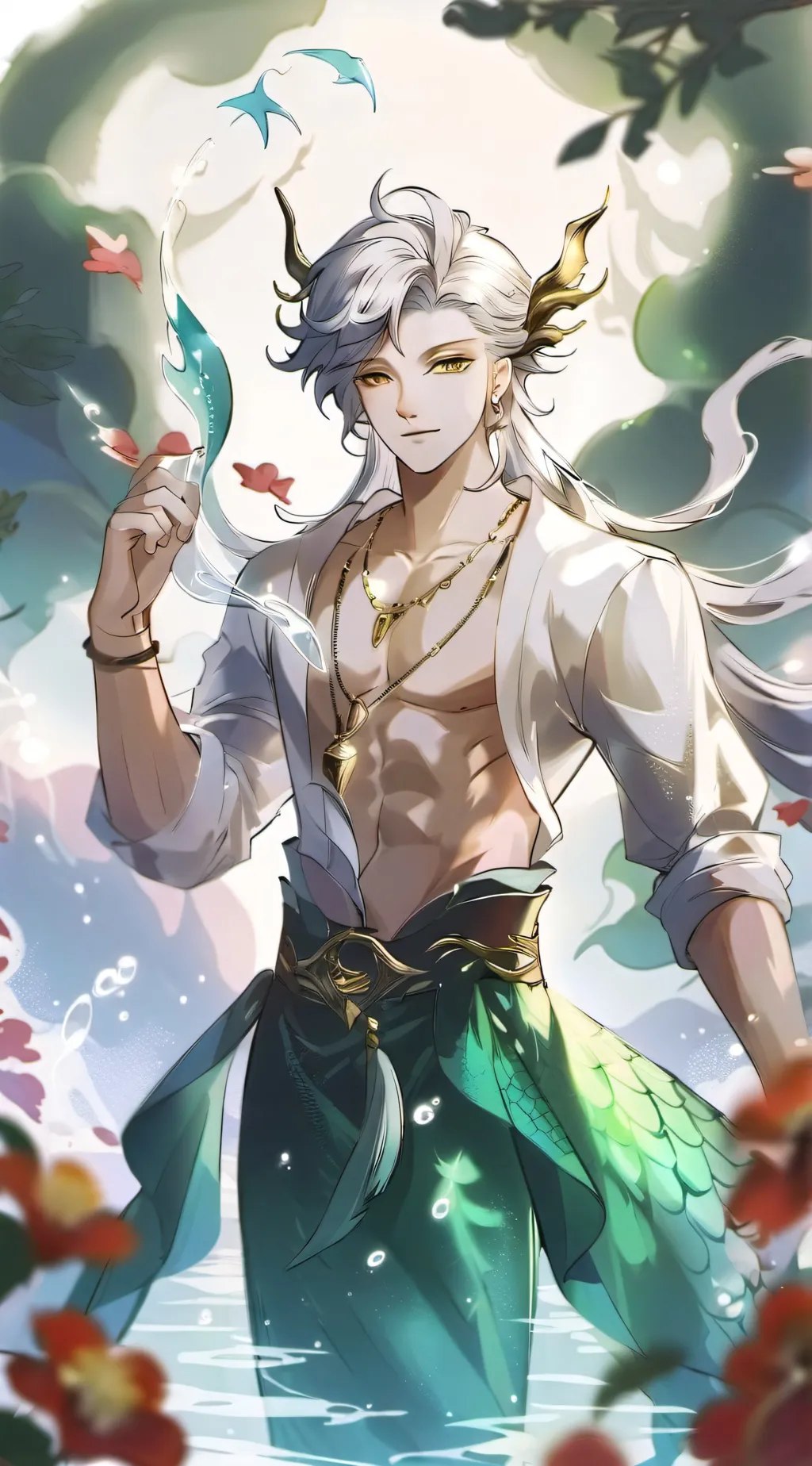 ai character: Katsumii background