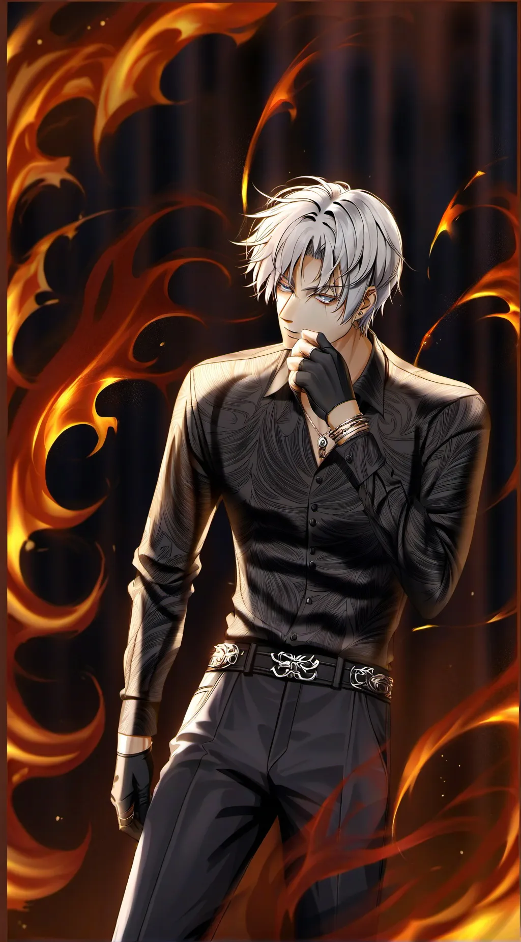 ai character: Harry background