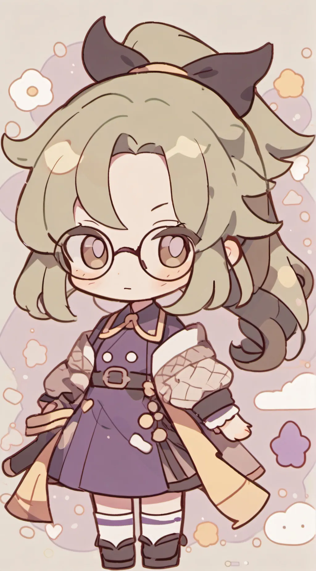 ai character: Makii background