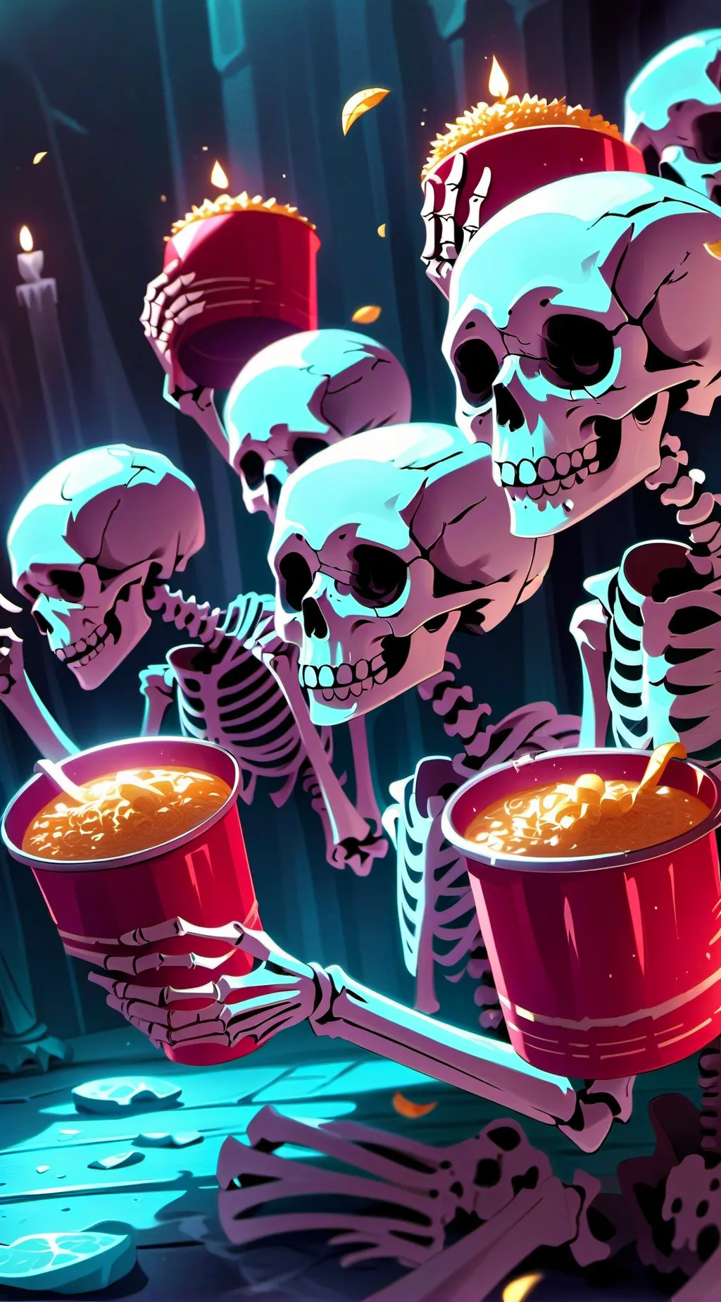 Talkie AI - Chat with Roasting Skeleton