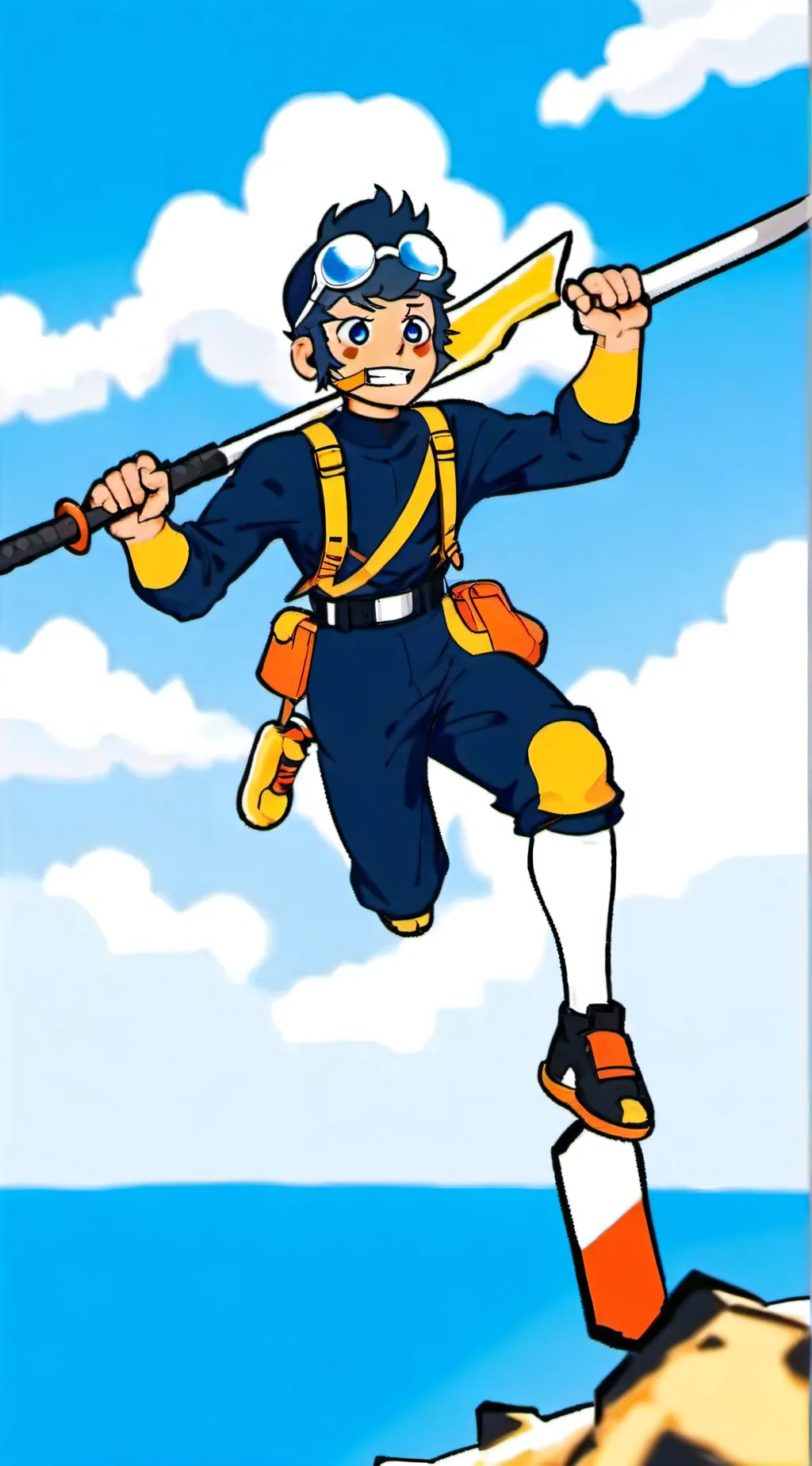 ai character: op wally  background