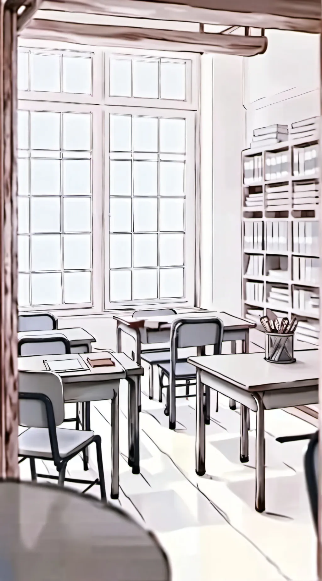 ai character: fpe Oliver's sis background