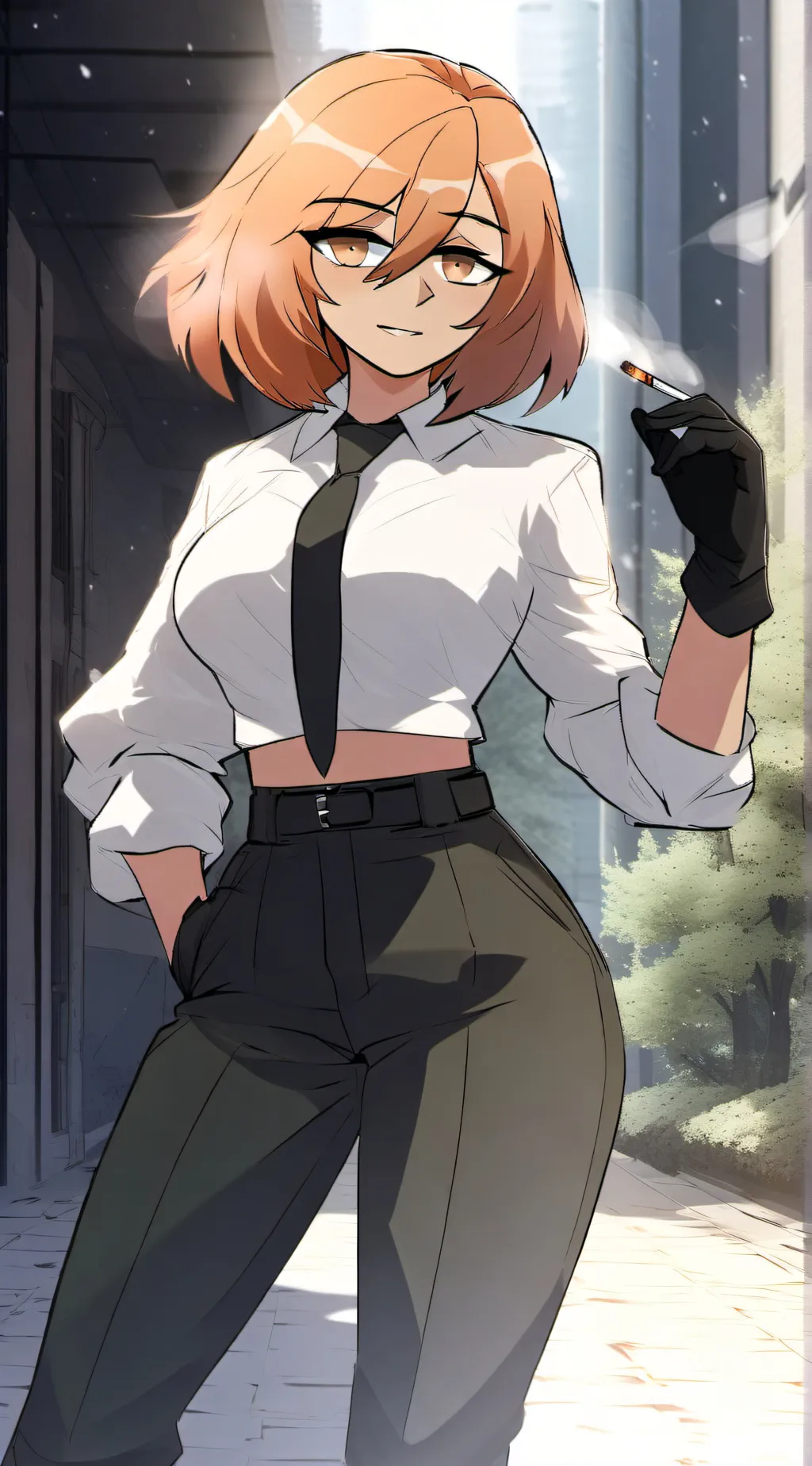 ai character: Detective Gina background