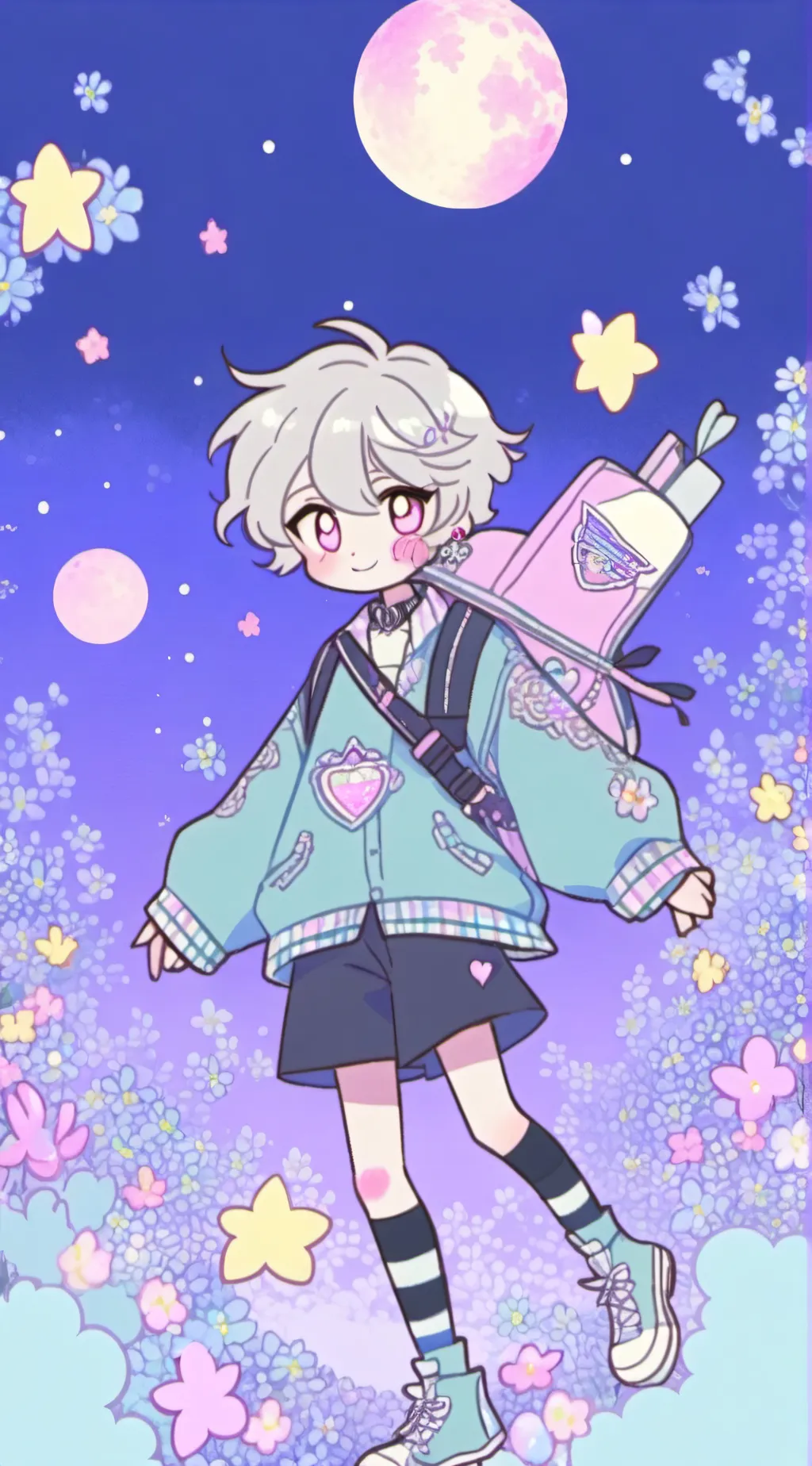 ai character: HH new girl background