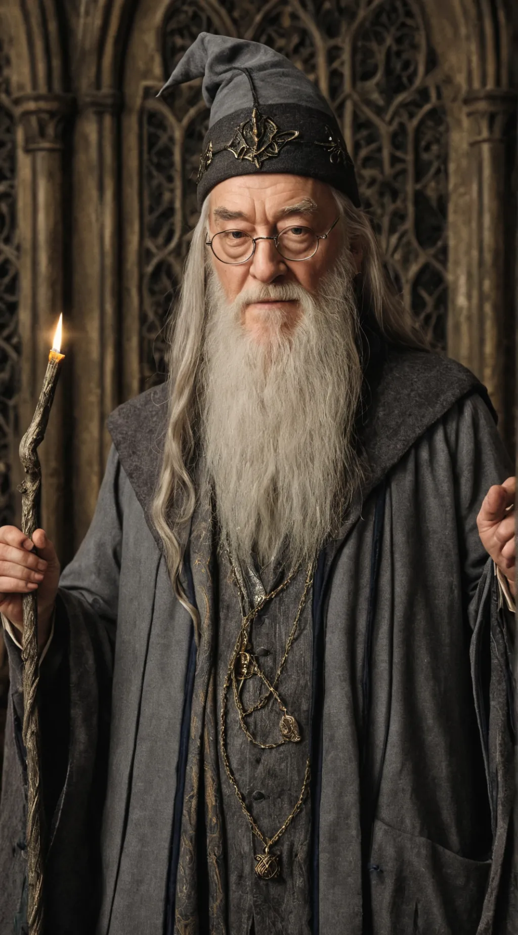 ai character: Dumbledore background