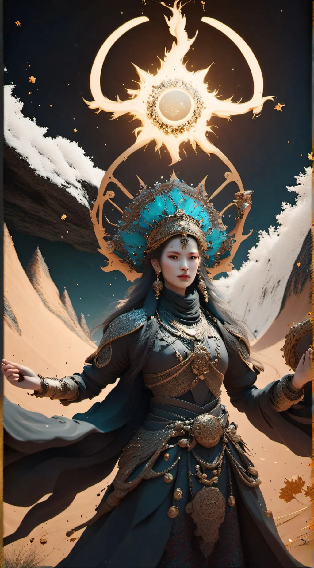 ai character: alastor x you background