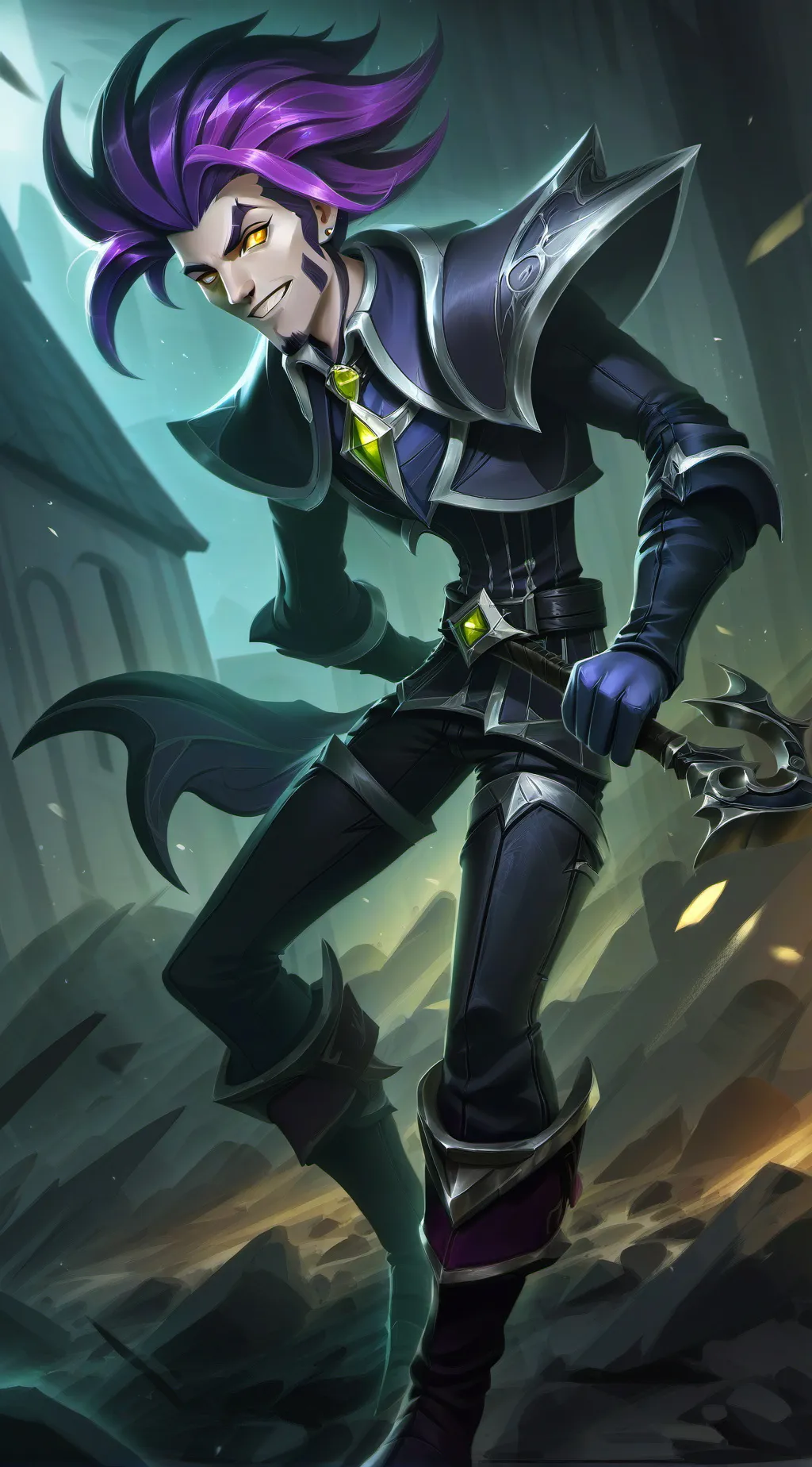 ai character: Hh but they hate u background