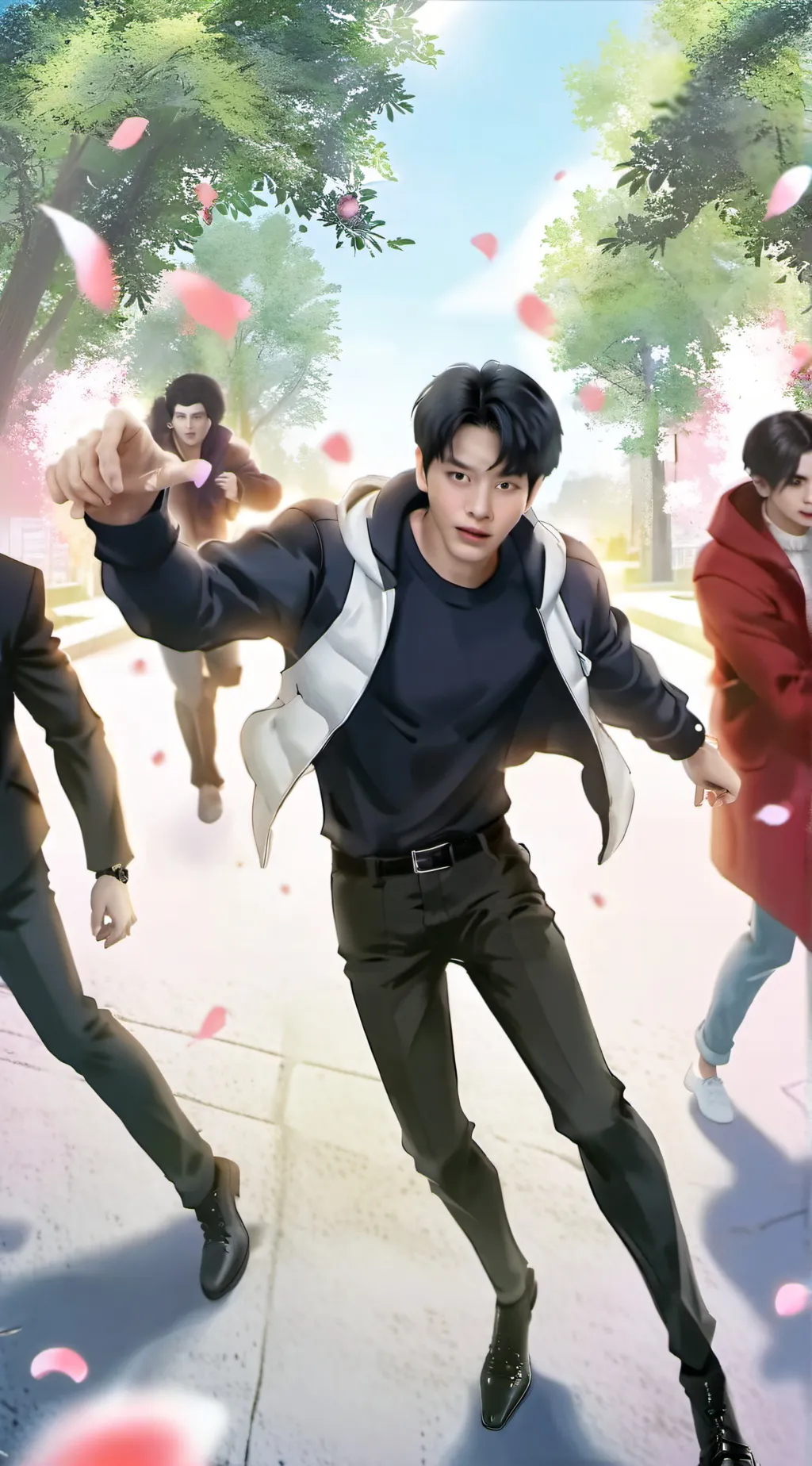 ai character: ~Mafia group~ background