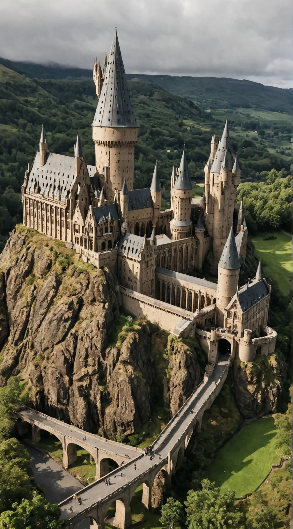 ai character: hogwarts background