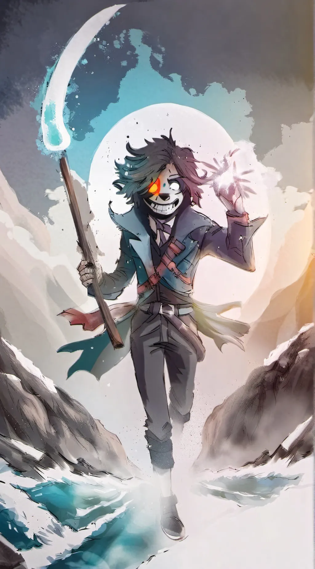 ai character: Sebastian Solace  background