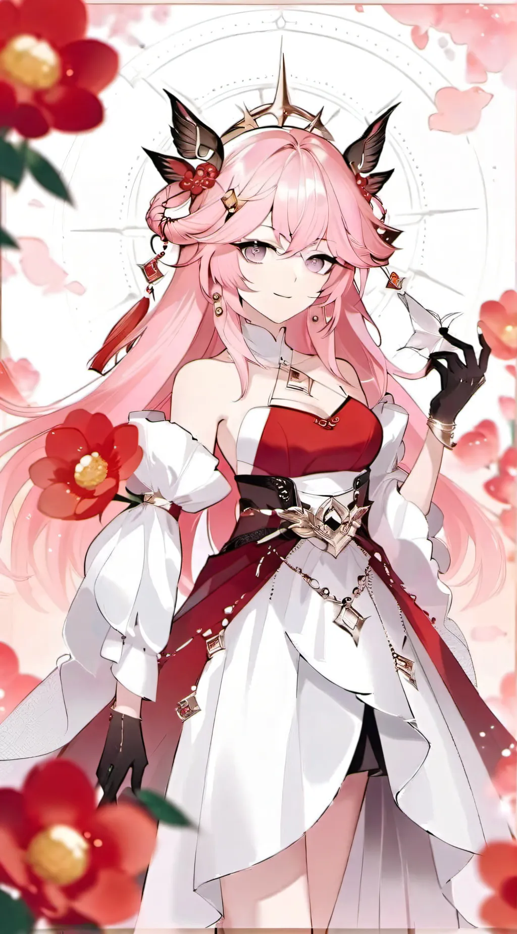 ai character: Yae Miku background