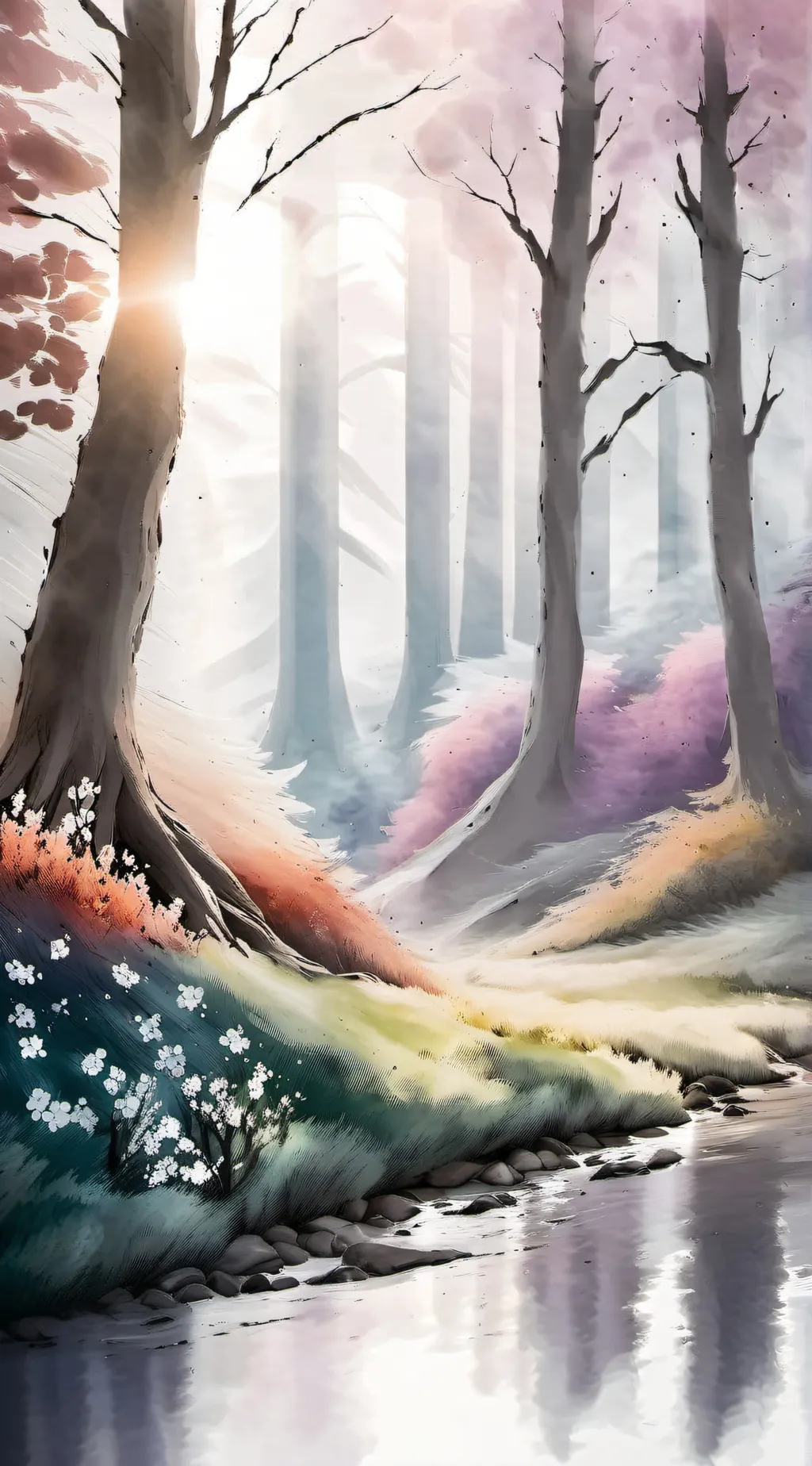 ai character: Camping background