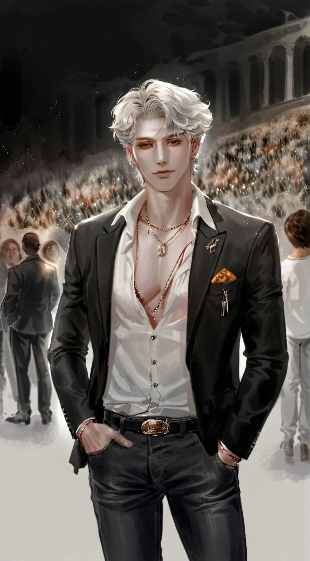 ai character: Alaric  background