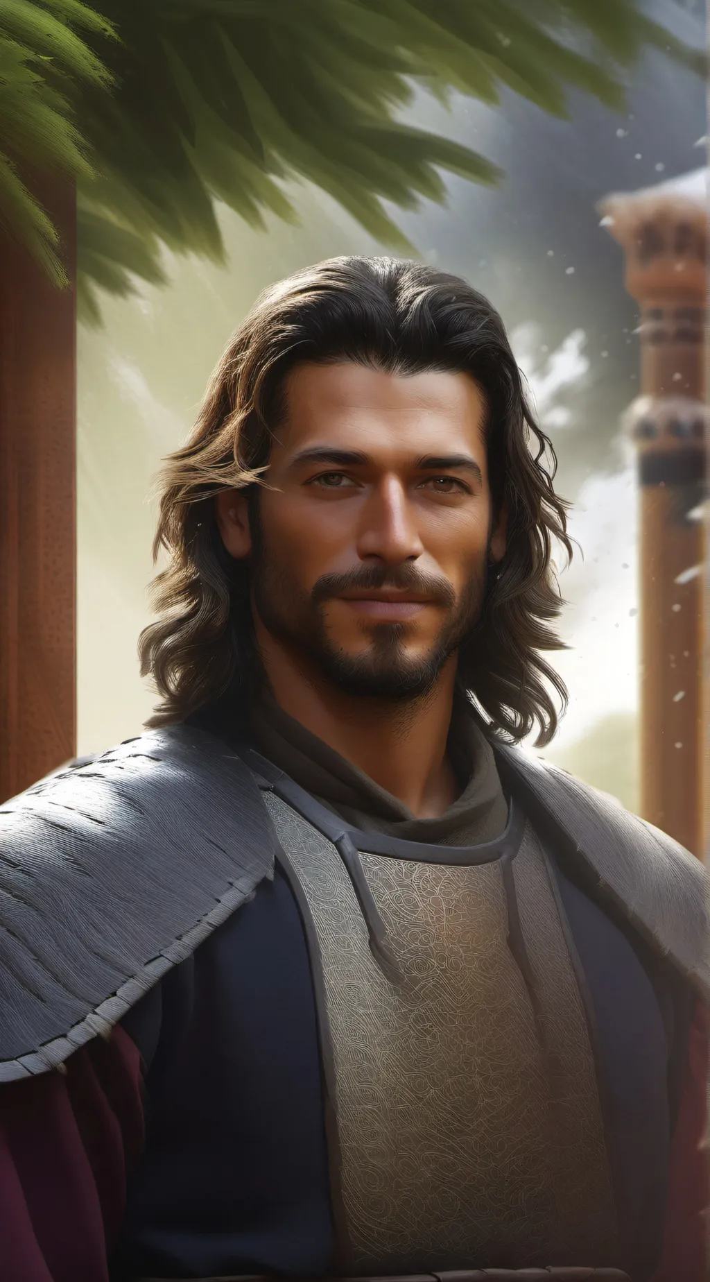 ai character: Ertuğrul background