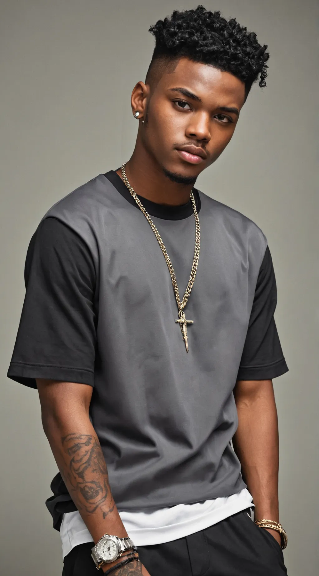 ai character: Trey  background