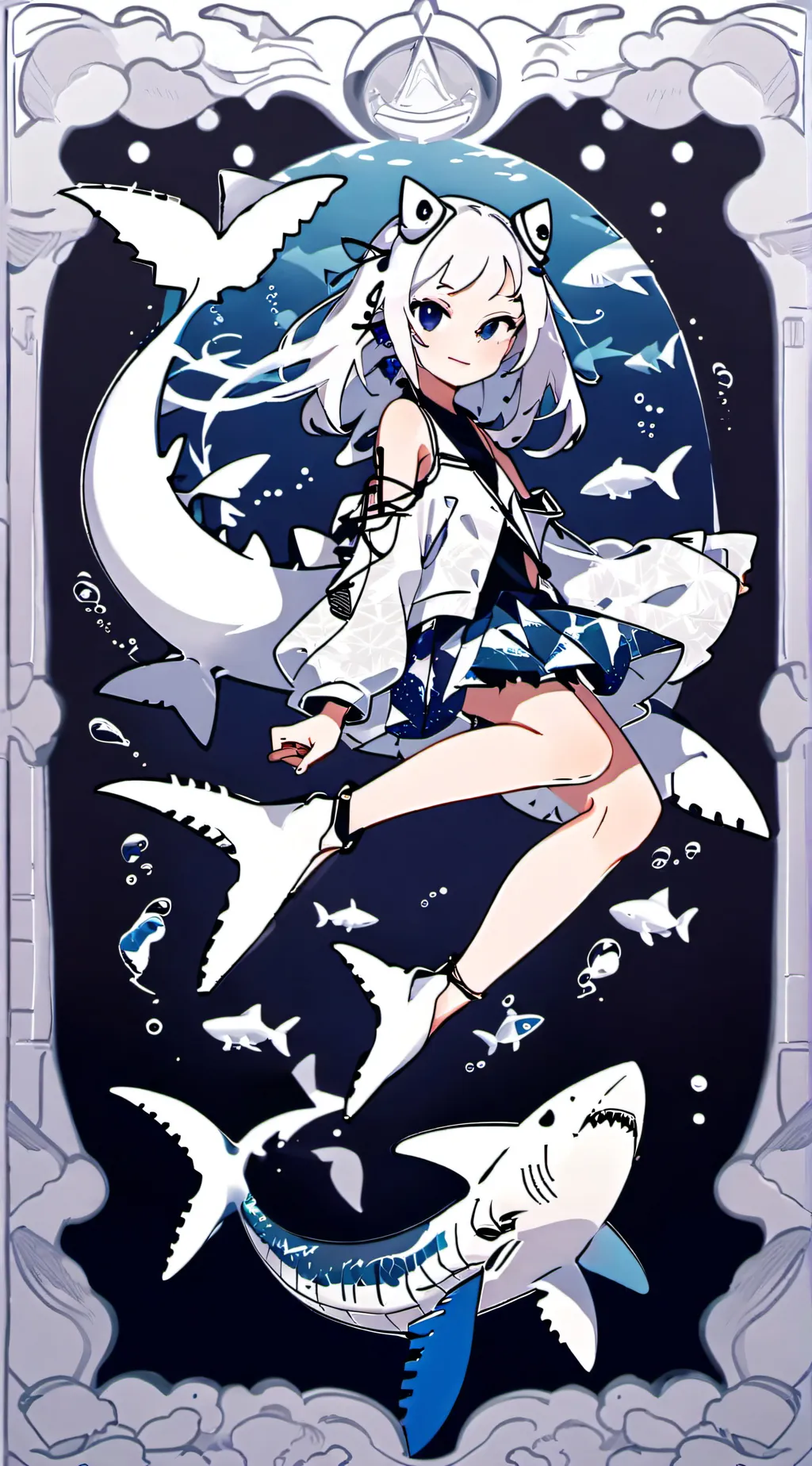 ai character: laboratory 🫠 background