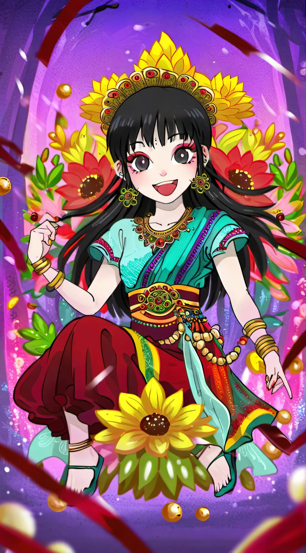 ai character: lilly background