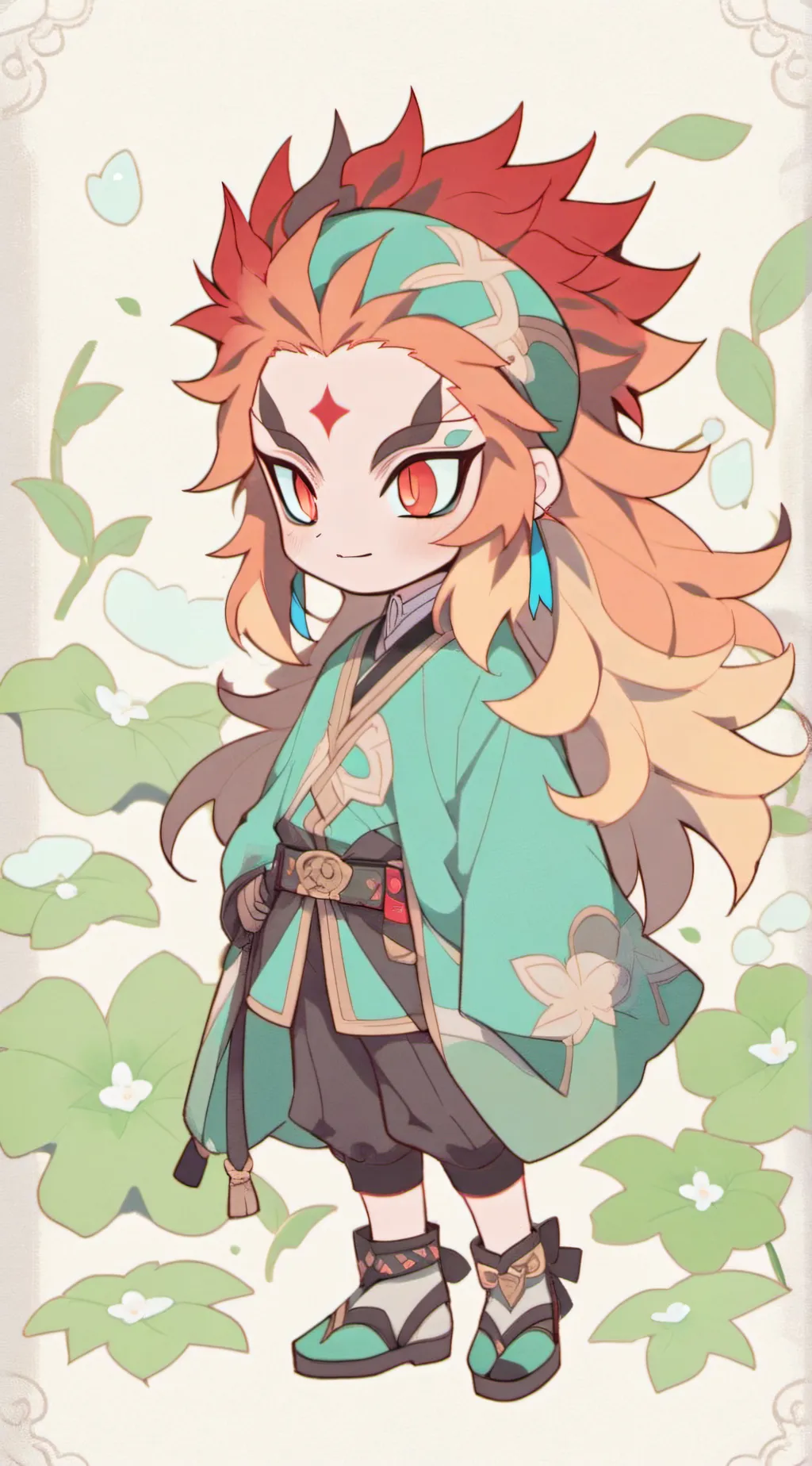 ai character: 🍙Rengoku🍙 background