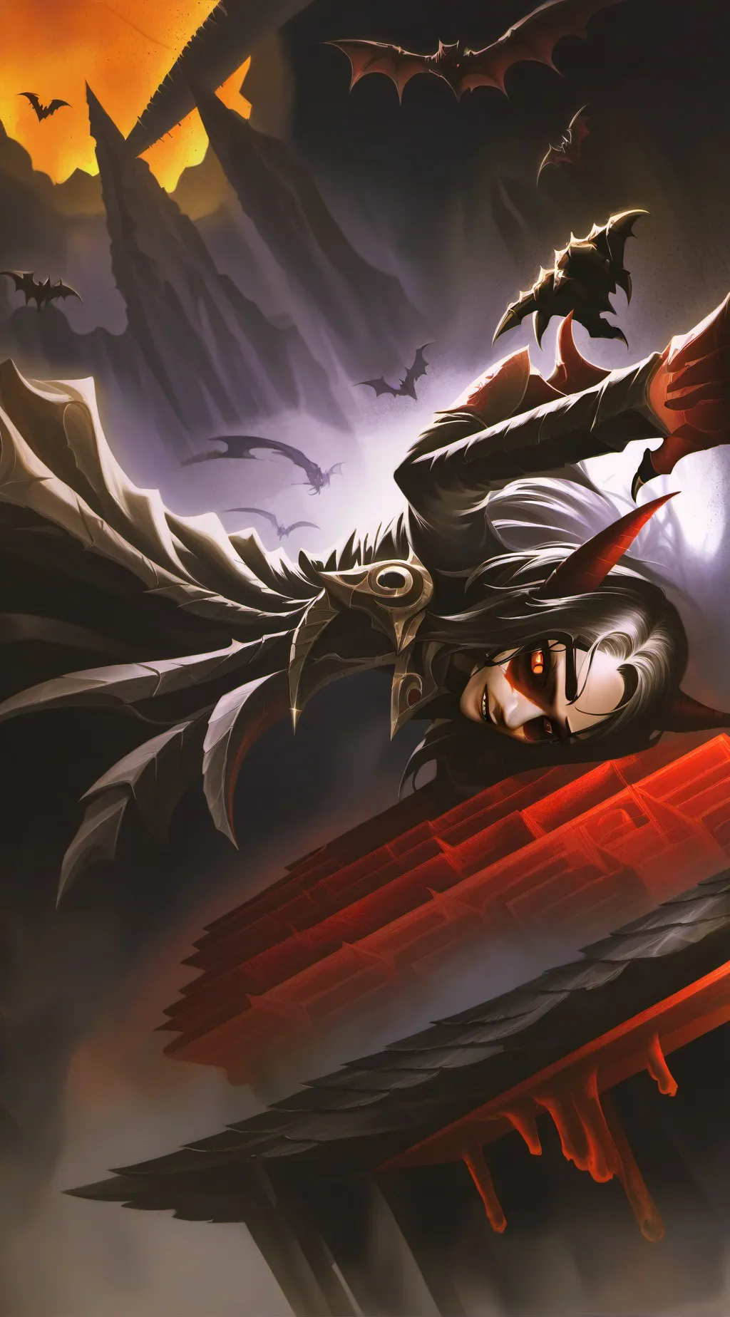 ai character: Sleeping  background