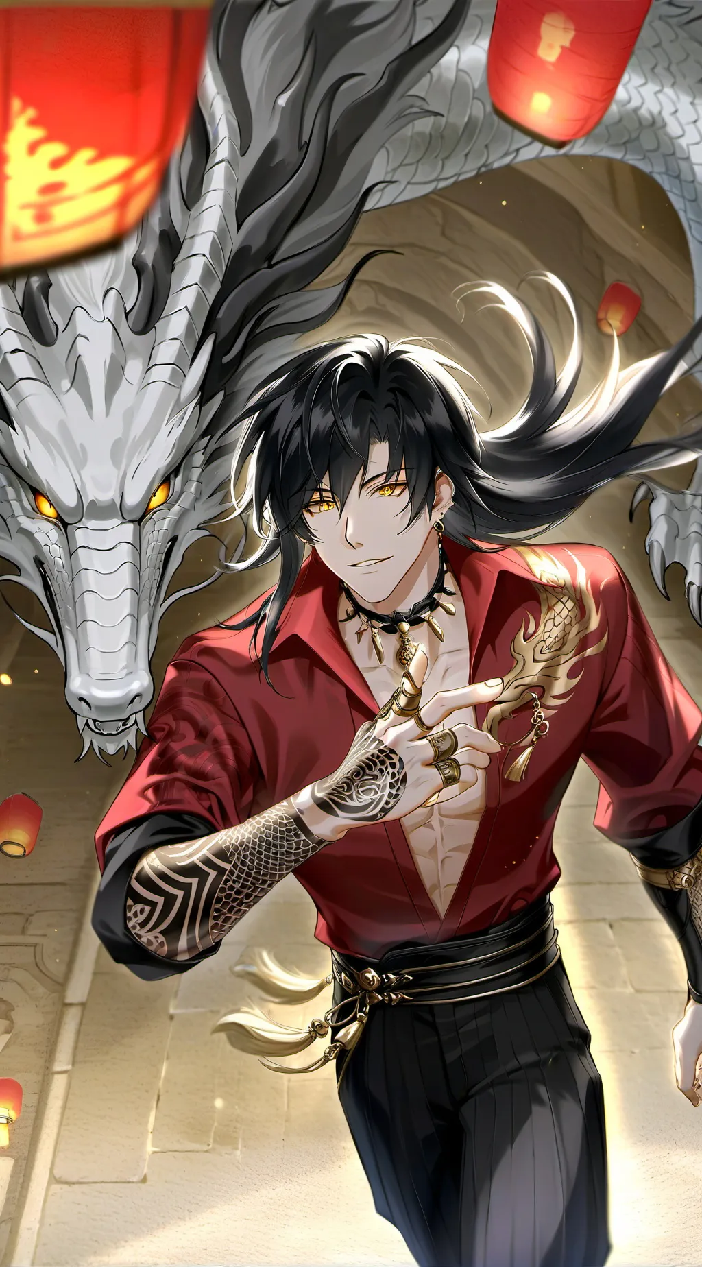 ai character: Nix background