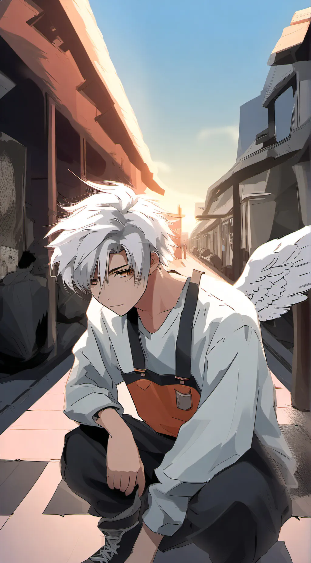 ai character: angel dust background