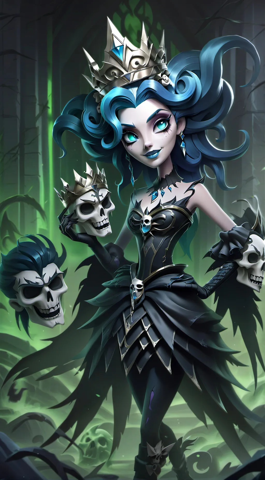 ai character: Hally  background