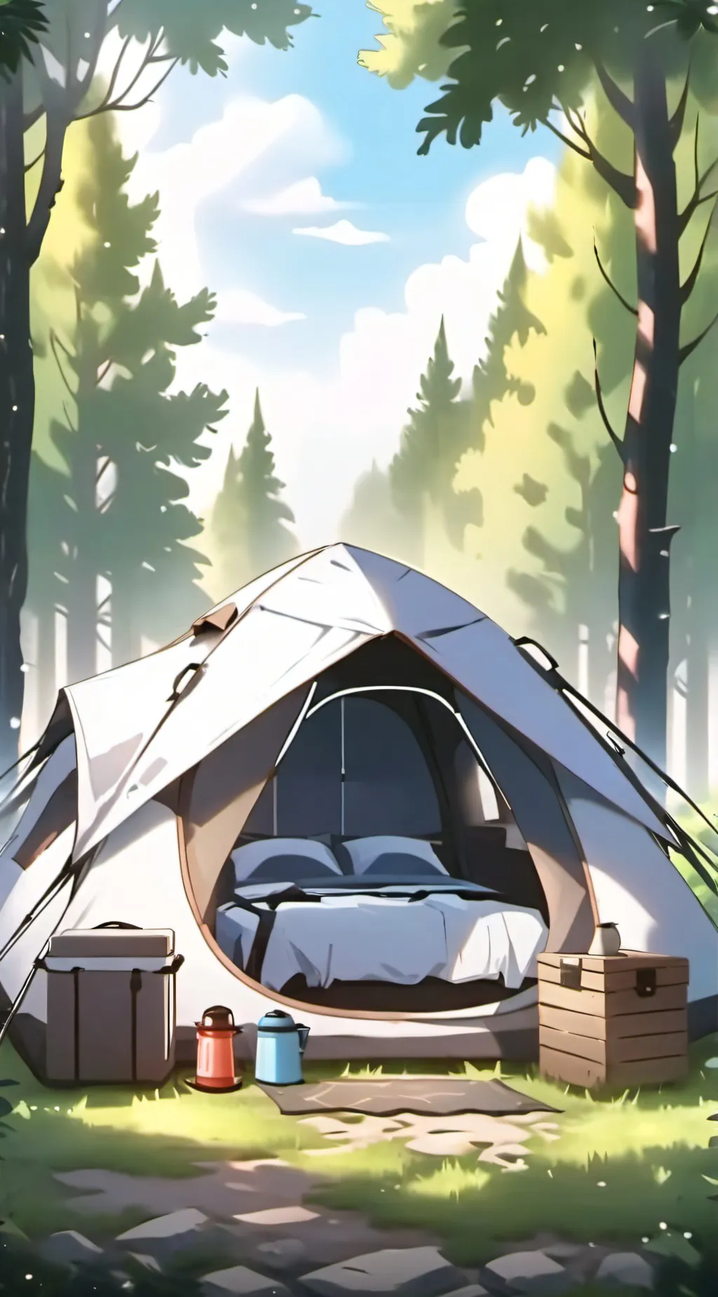 Talkie AI - Chat with Mha camping