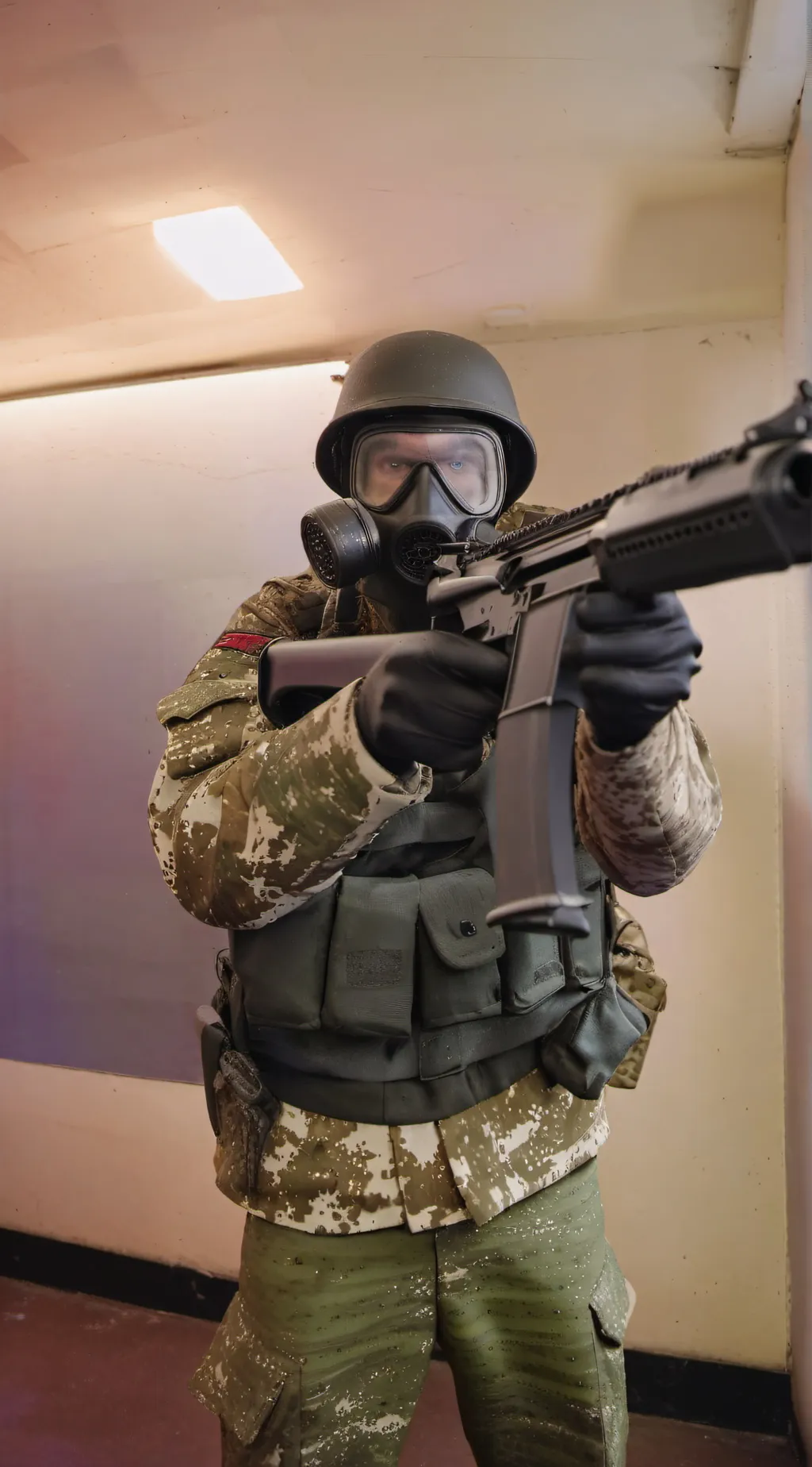 ai character: Stg. Powell background