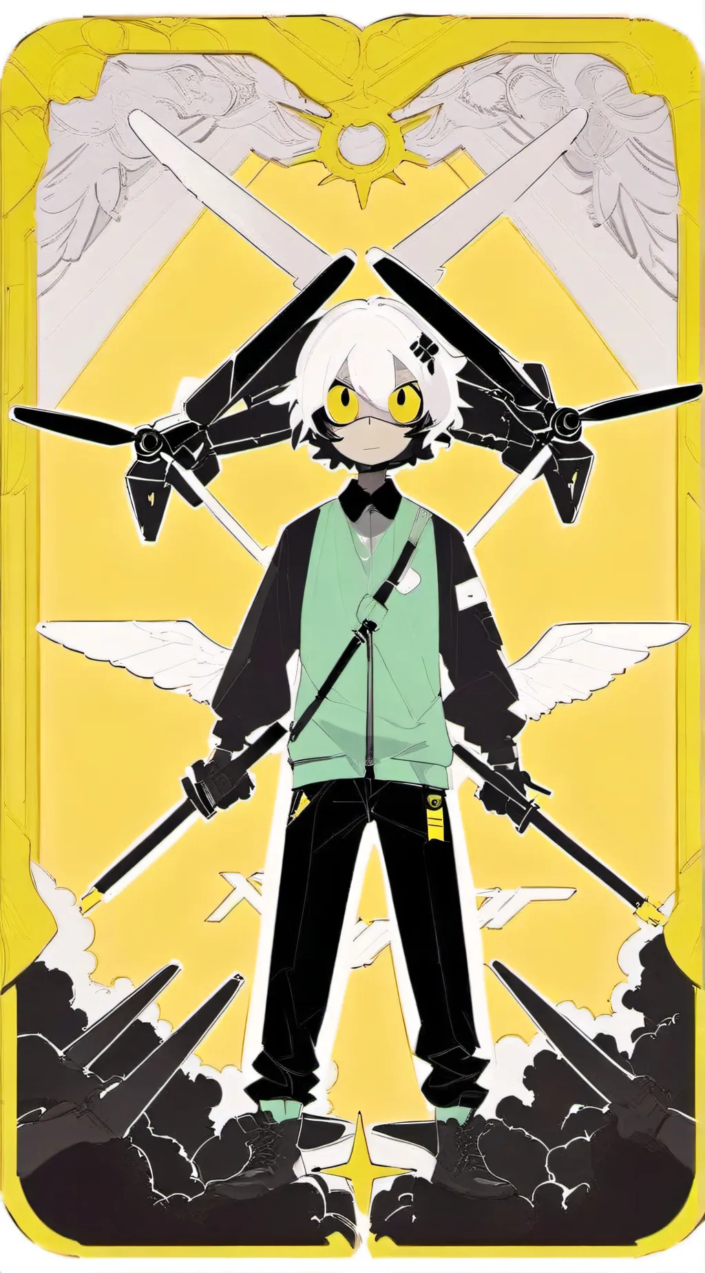 ai character: N background