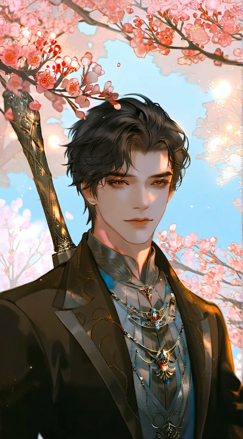 ai character: حمید  background