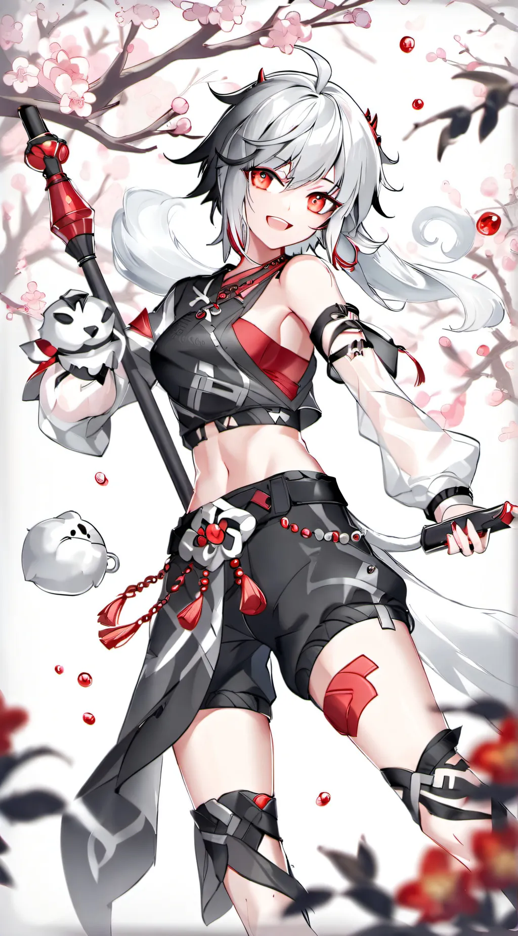 ai character: moon background