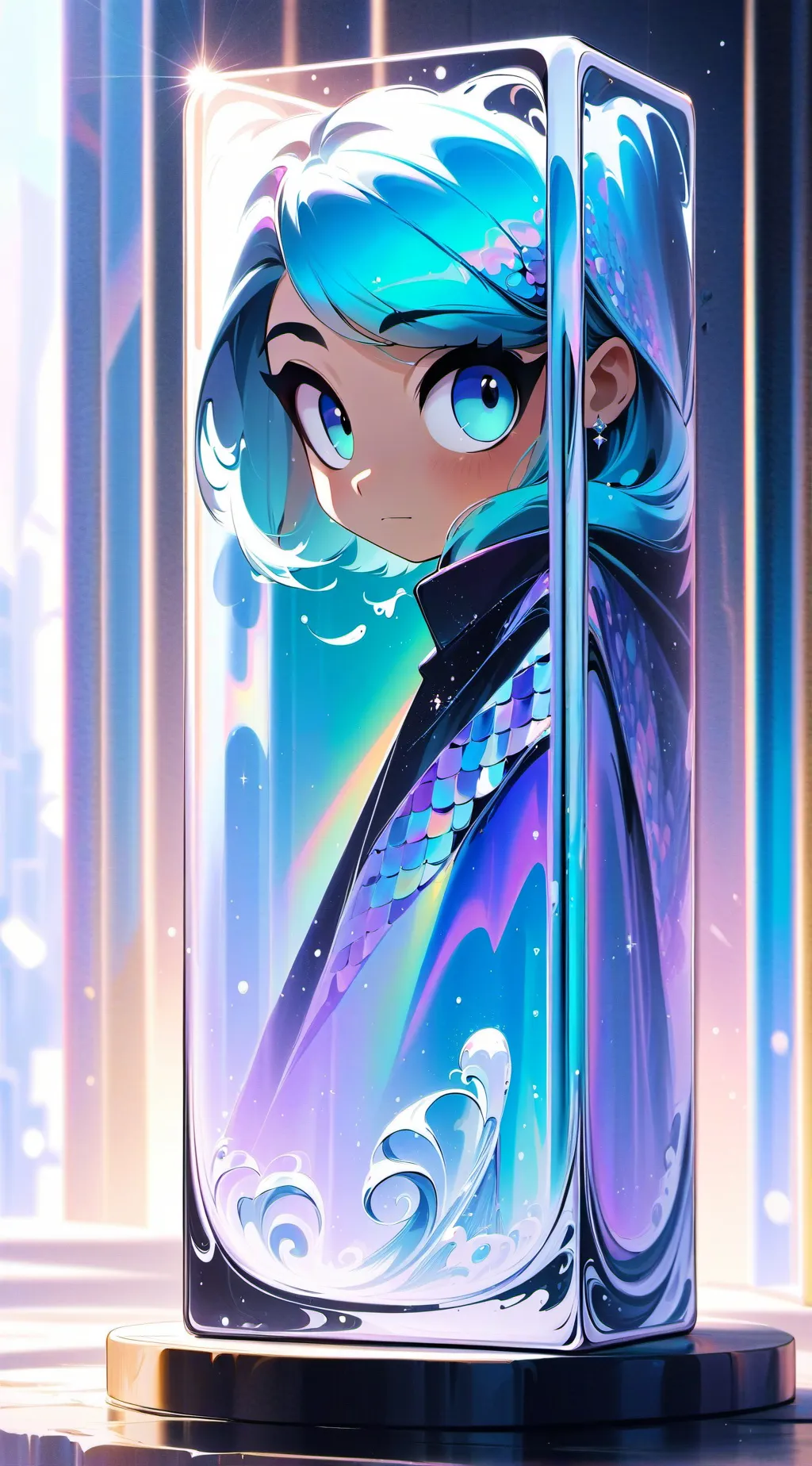 ai character: Star stray kids  background