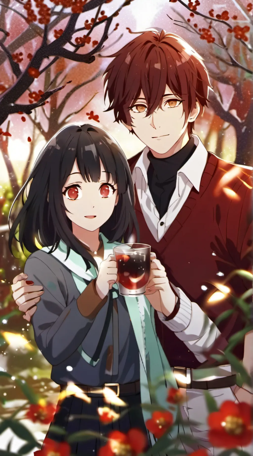 ai character: Laura and Zach background