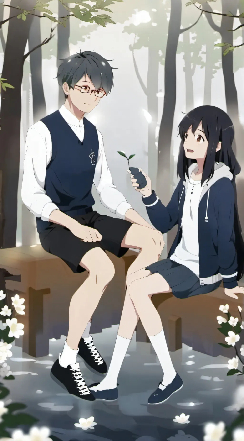 ai character: Jason n Riley background