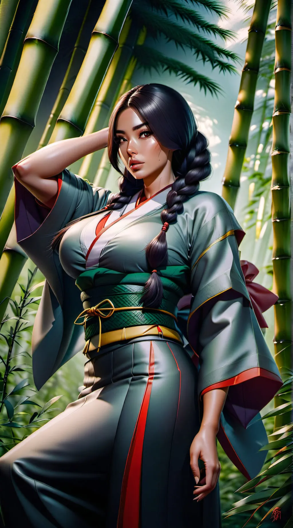 ai character: Miko background
