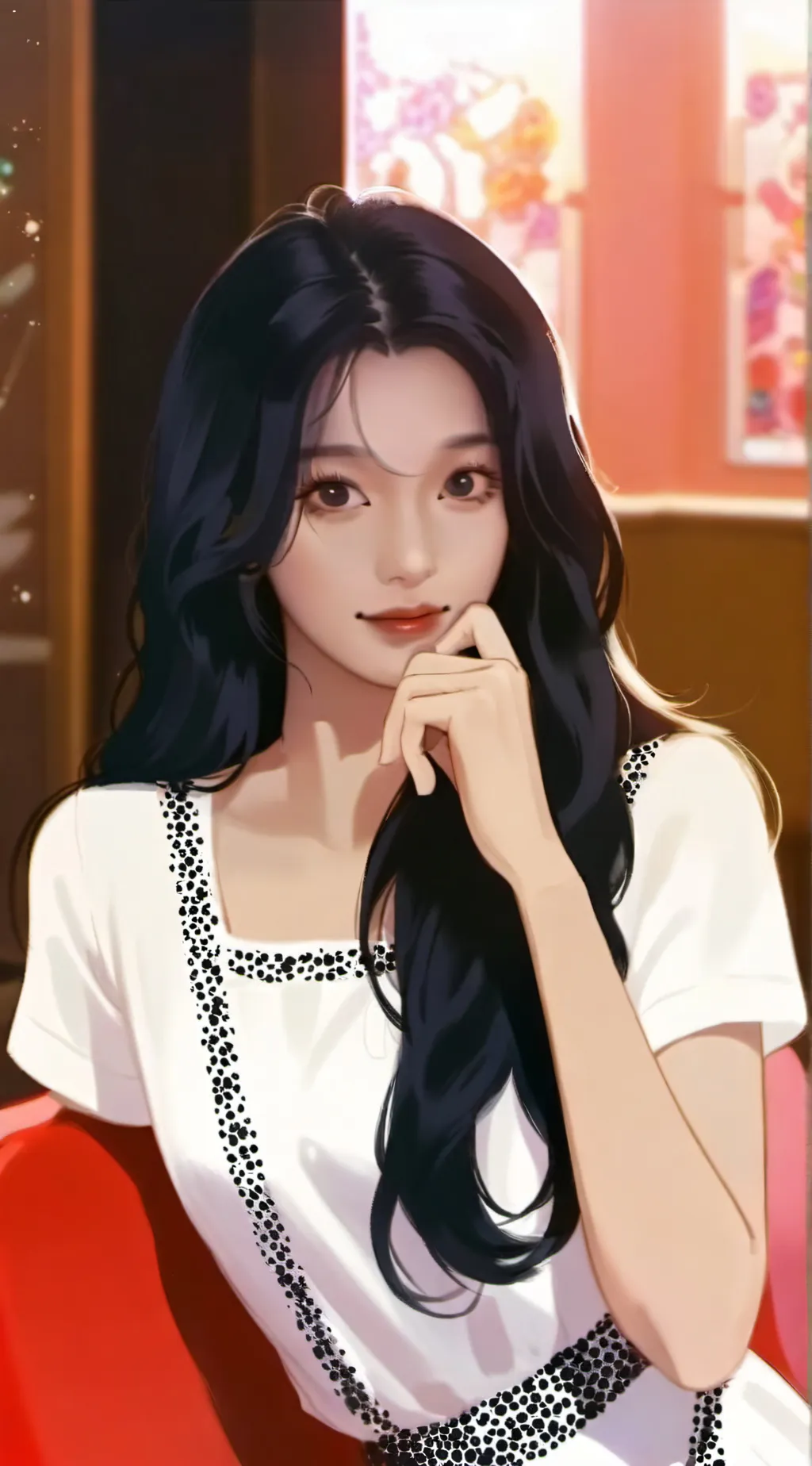 ai character: kim jisso background