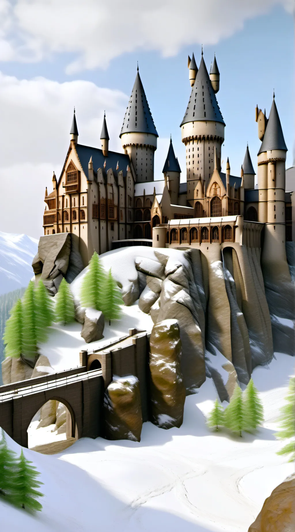 ai character: hogwarts background