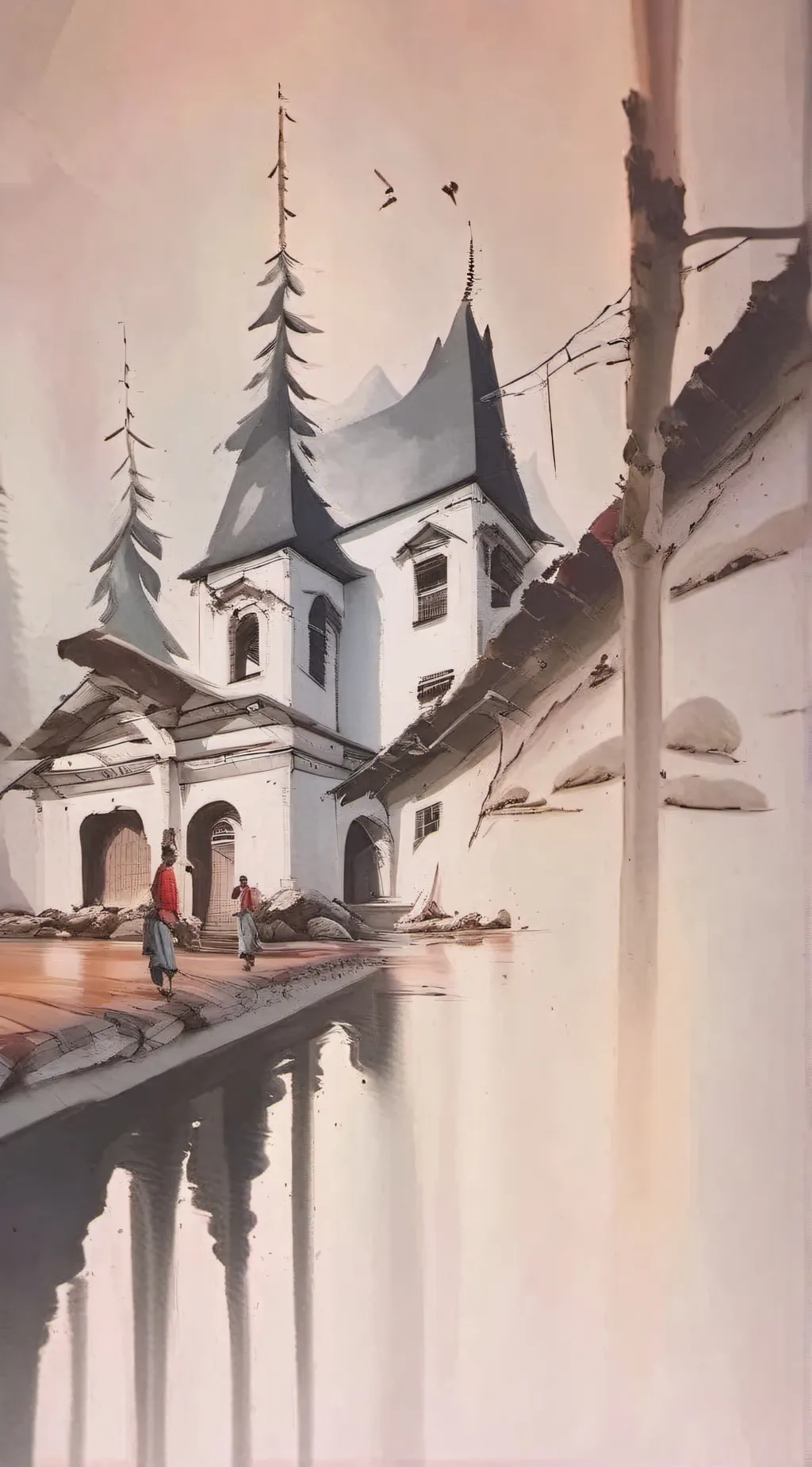 ai character: Boys school background