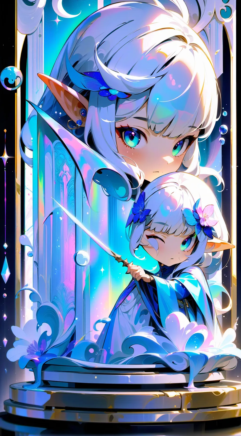 ai character: School background