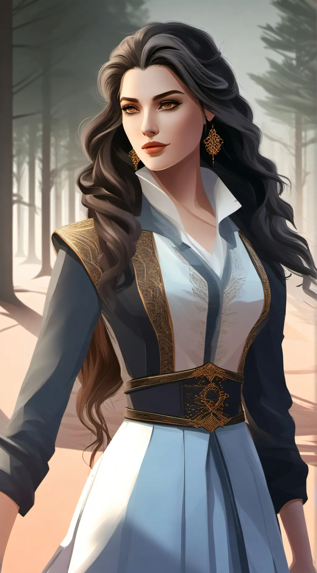 ai character: Luca  background