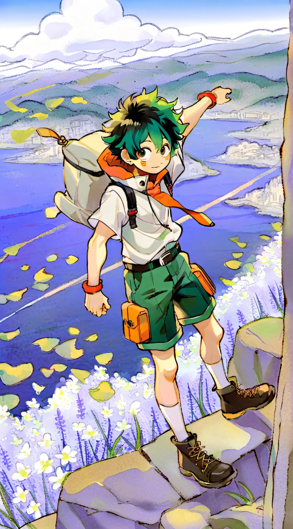 ai character: DEKU background