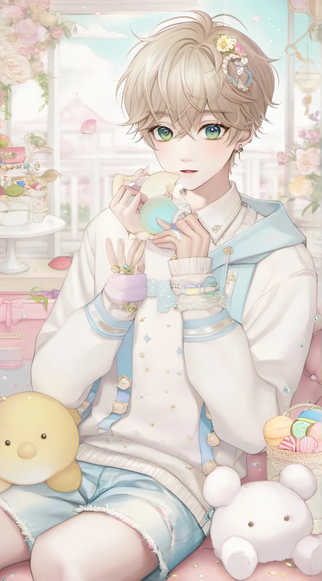 ai character: Boy background