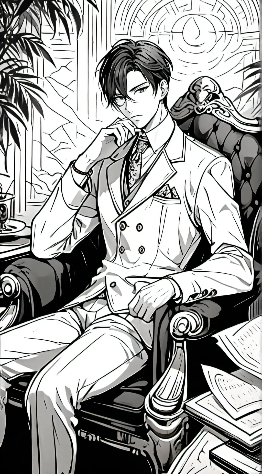 ai character: Xander background