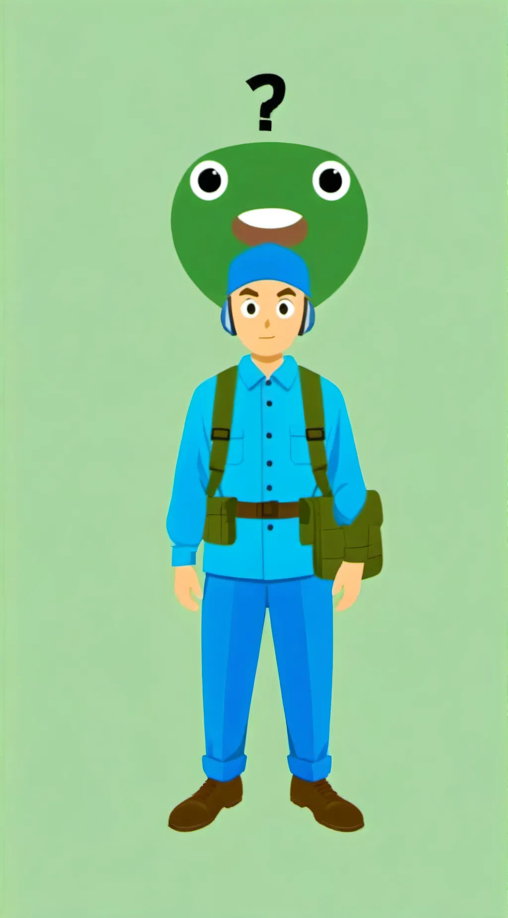 ai character: Duolingo background