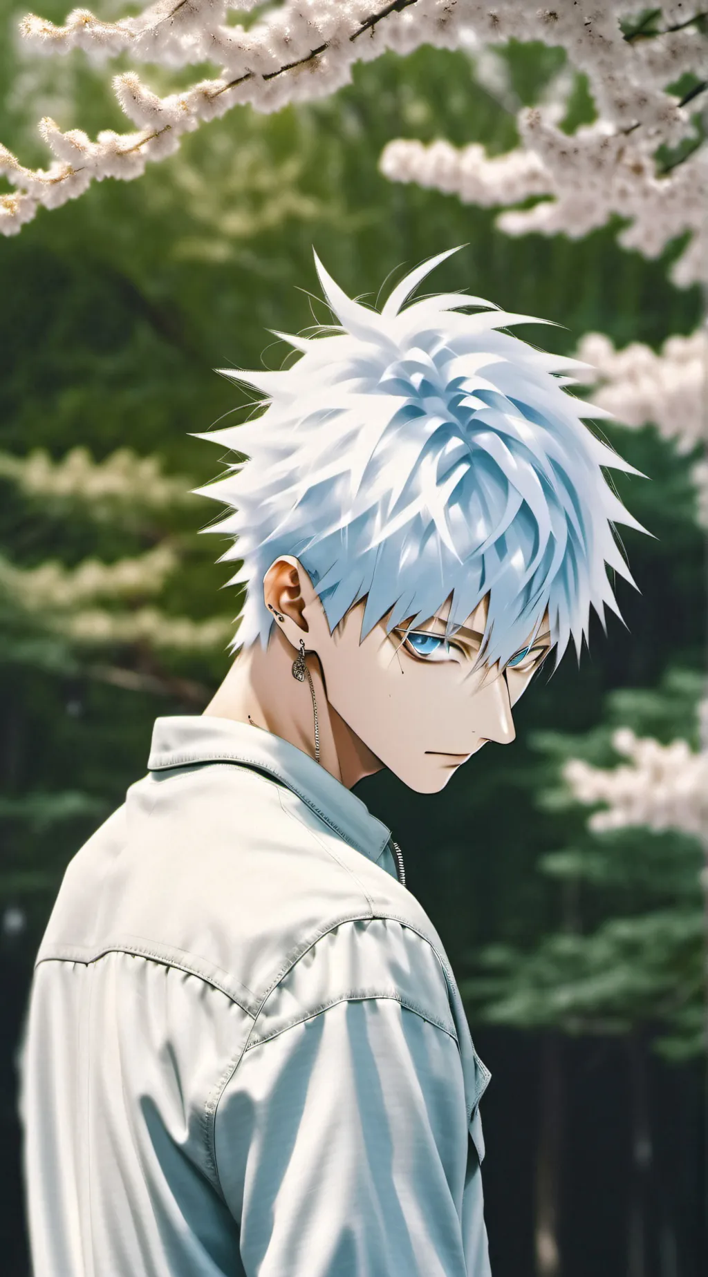 ai character: gojo background