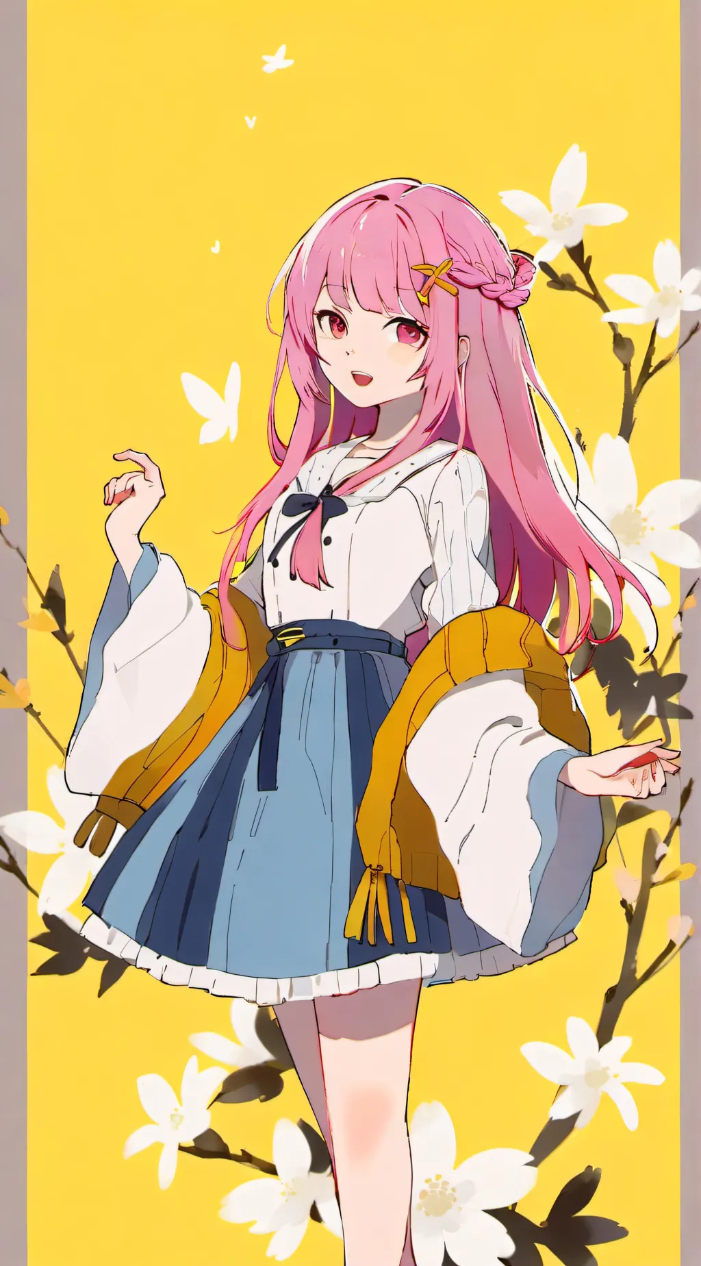 ai character: Megurine Luka background